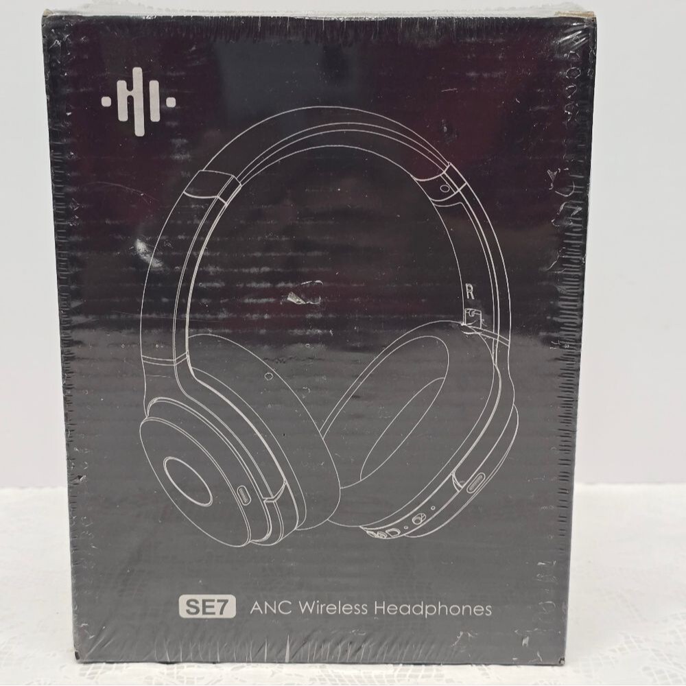 Cowin SE7 ANC Noise Cancelling Wireless Bluetooth Headphones NEW SEALED